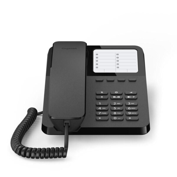 Desk 400 Analog Telephone  Black