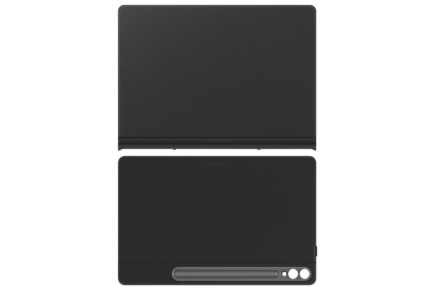 Img_32435790.jpg Smart Book Cover Tab S9 FE+ Black - Image 1
