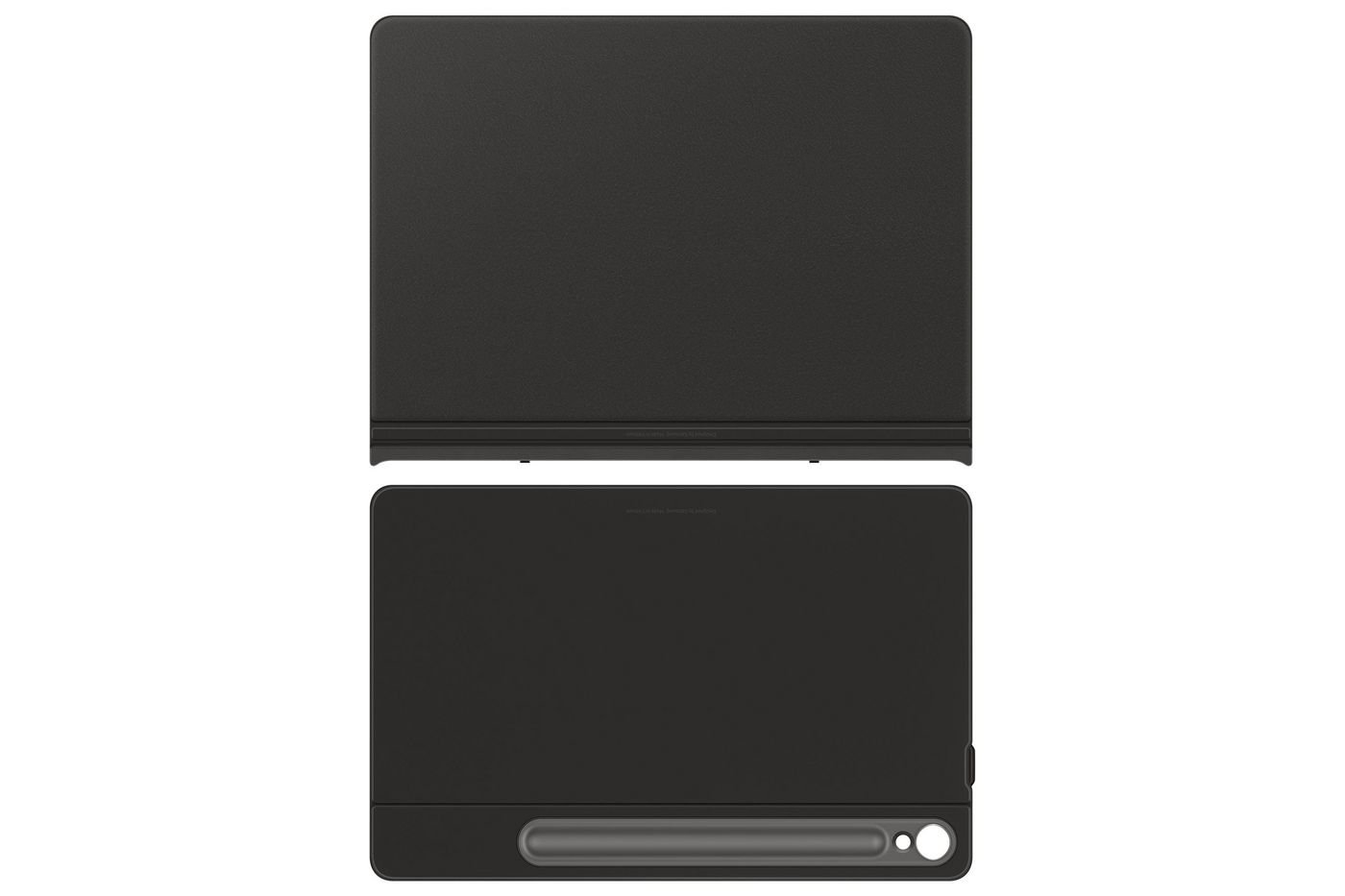 Img_32435803.jpg Smart Book Cover Tab S9 FE Black - Image 1