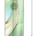 Motorola Edge 40 Screen  Protector. Curved Edge  Tempered Glass. Titan Shield