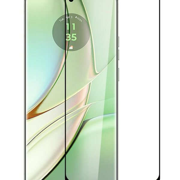 Motorola Edge 40 Screen  Protector. Curved Edge  Tempered Glass. Titan Shield