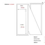 Label 106x251, Core Fanfold.  Thermal print. Uncoated.  Permanent.