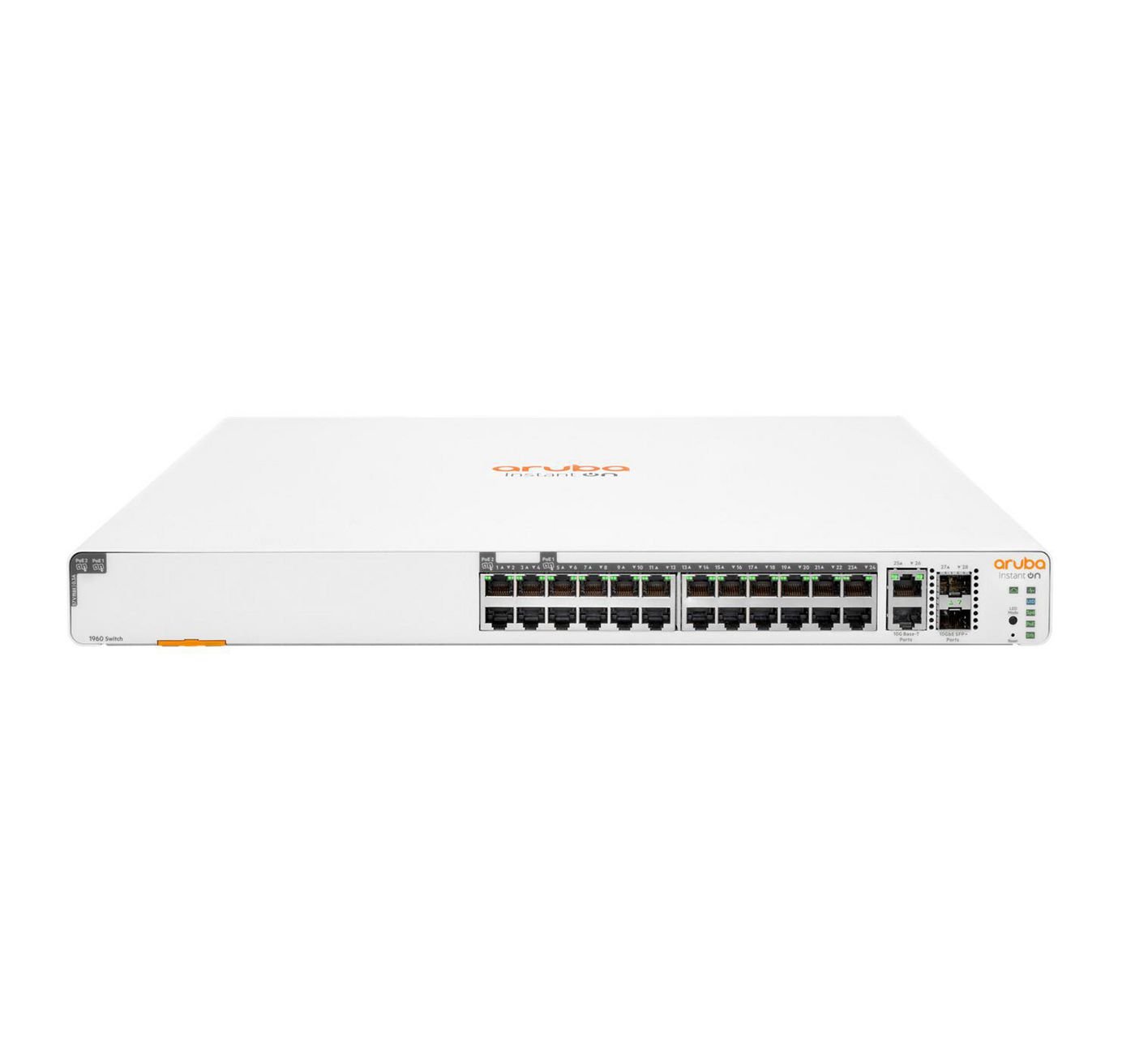 Img_32469928.jpg Aruba Instant On 1960 24G 20p Class4 4p Class6 PoE 2XGT 2SFP+ 370W Managed L2+ Gigabit Ethernet (10/100/1000) Power over Ethernet (PoE) - Image 1