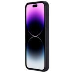 INFINITE (GRS) VIENNA iPhone  15 Plus Black Cover.  Material: 100% recycled TPU - Image 4