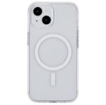 BERLIN iPhone 15 Plus Clear  Magnetic Cover. Material: TPU  and PC