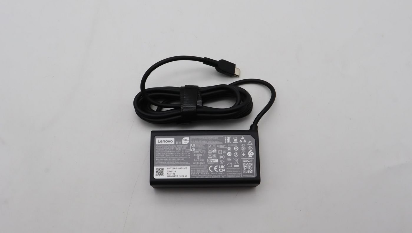 Img_32565639.jpg 65W USB-C power adapter for Lenovo devices - Image 1