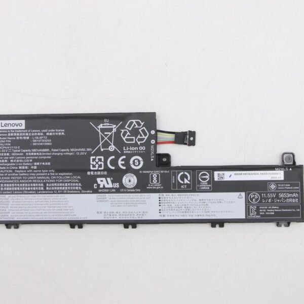 68Wh internal lithium-ion  battery for Lenovo laptops