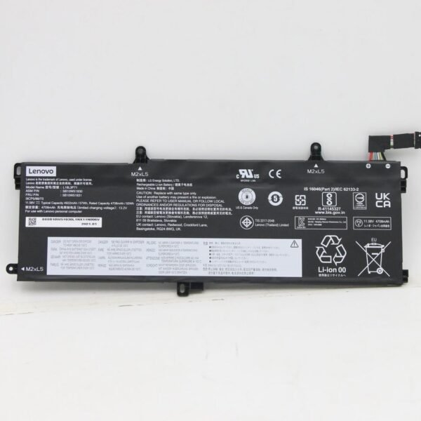 57Wh internal Lithium-Ion  battery for Lenovo systems