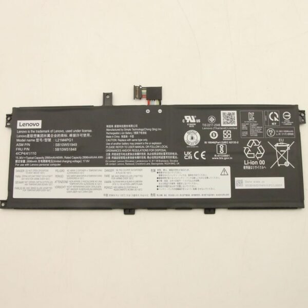46Wh internal Lithium-Ion  battery for Lenovo ThinkPad