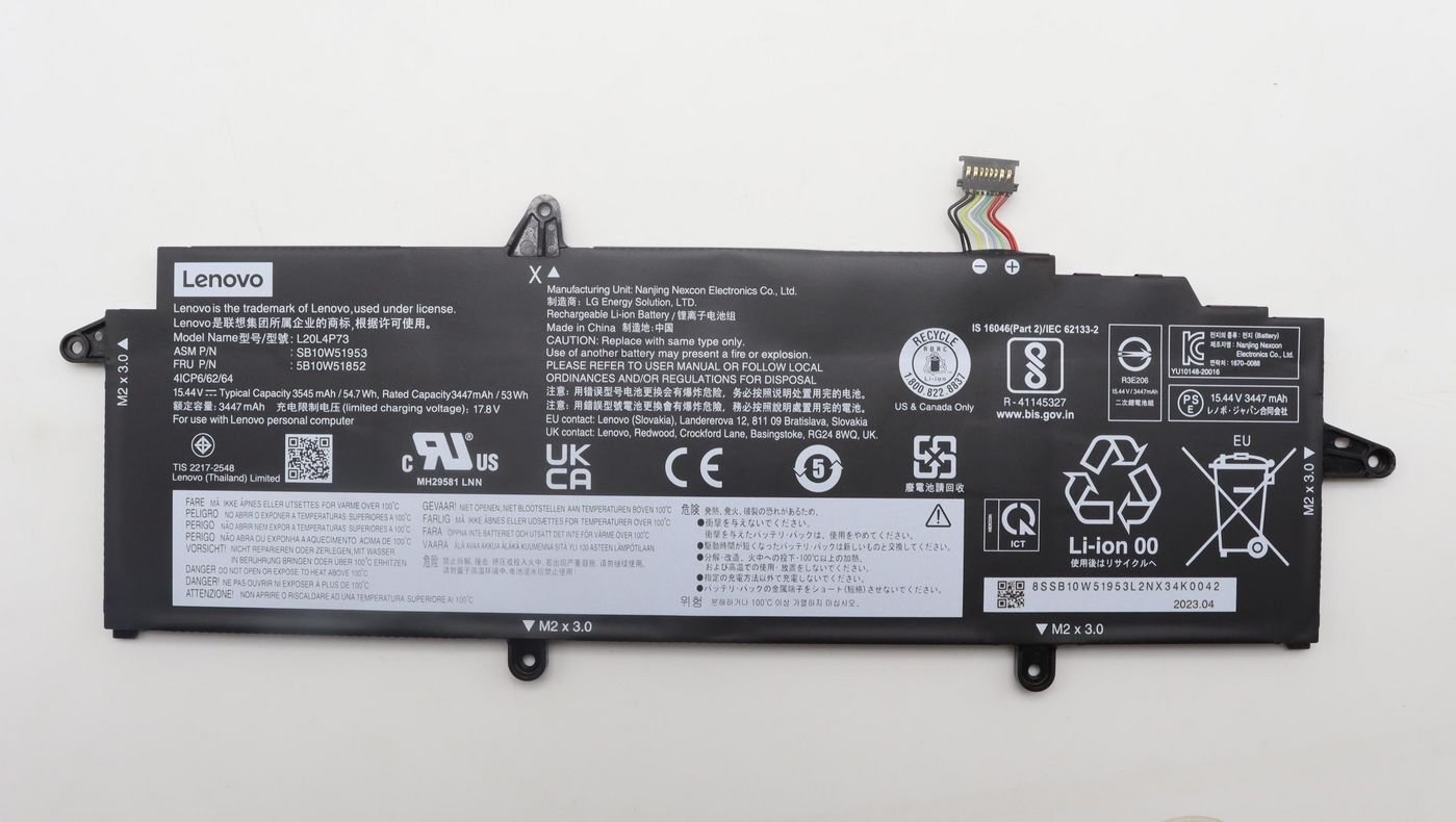 Img_32565792.jpg 4-cell internal lithium-ion battery, 54.7Wh capacity - Image 1