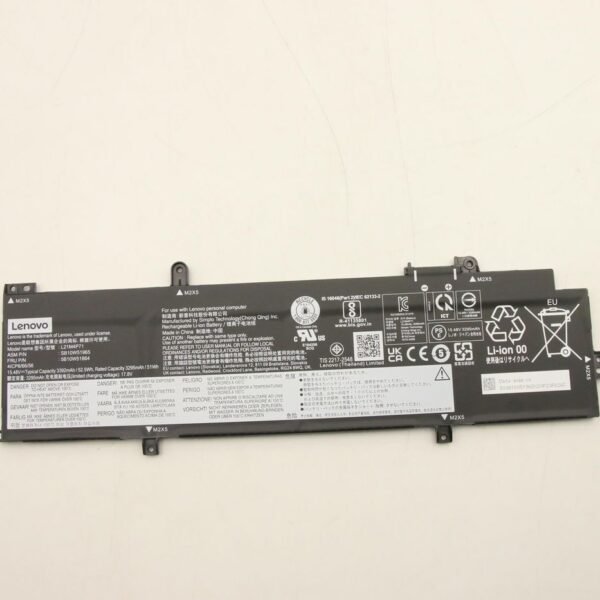 Internal Lithium-Ion battery,  52.5Wh, 4 cells