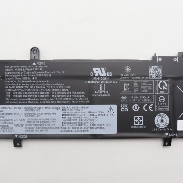 4-cell 52.5Wh lithium-ion  internal battery