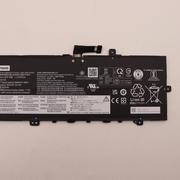 56Wh laptop battery for  Lenovo ThinkBook 13s