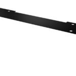 19" 2U Open Frame Vertical  Wall Mount - Black