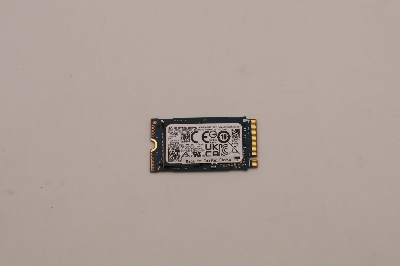 Img_32569985.jpg 1TB M.2 2242 PCIe 4x4 SSD assembly - Image 1