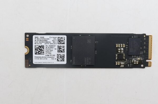 1TB M.2 2280 PCIe 4.0 NVMe  SSD with OPAL
