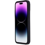 INFINITE (GRS) ROME iPhone 15  Pro Max Black Magnetic Cover.  Material: 55% (GRS) recycled PC and 26% recycled silicone - Image 3