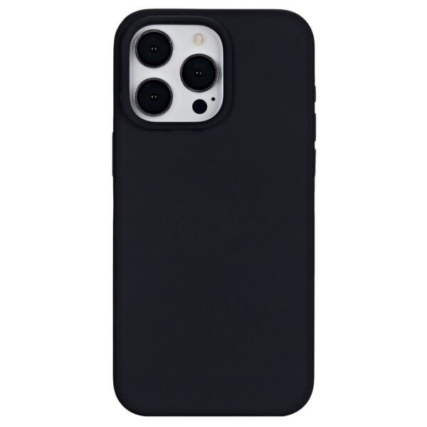 INFINITE (GRS) ROME iPhone 15  Pro Max Black Magnetic Cover.  Material: 55% (GRS) recycled PC and 26% recycled silicone