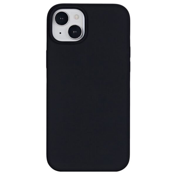 INFINITE (GRS) ROME iPhone 15  Plus Black Magnetic Cover.  Material: 55% (GRS) recycled PC and 26% recycled silicone
