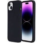 INFINITE (GRS) RIGA iPhone 15  Plus Black Cover. Material:  Material: 51% GRS polycarbonate and 42% recycled recycled silicone - Image 4