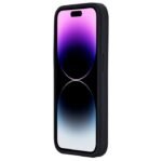 INFINITE (GRS) RIGA iPhone 15  Pro Black Cover. Material:  Material: 51% GRS polycarbonate and 42% recycled recycled silicone - Image 3
