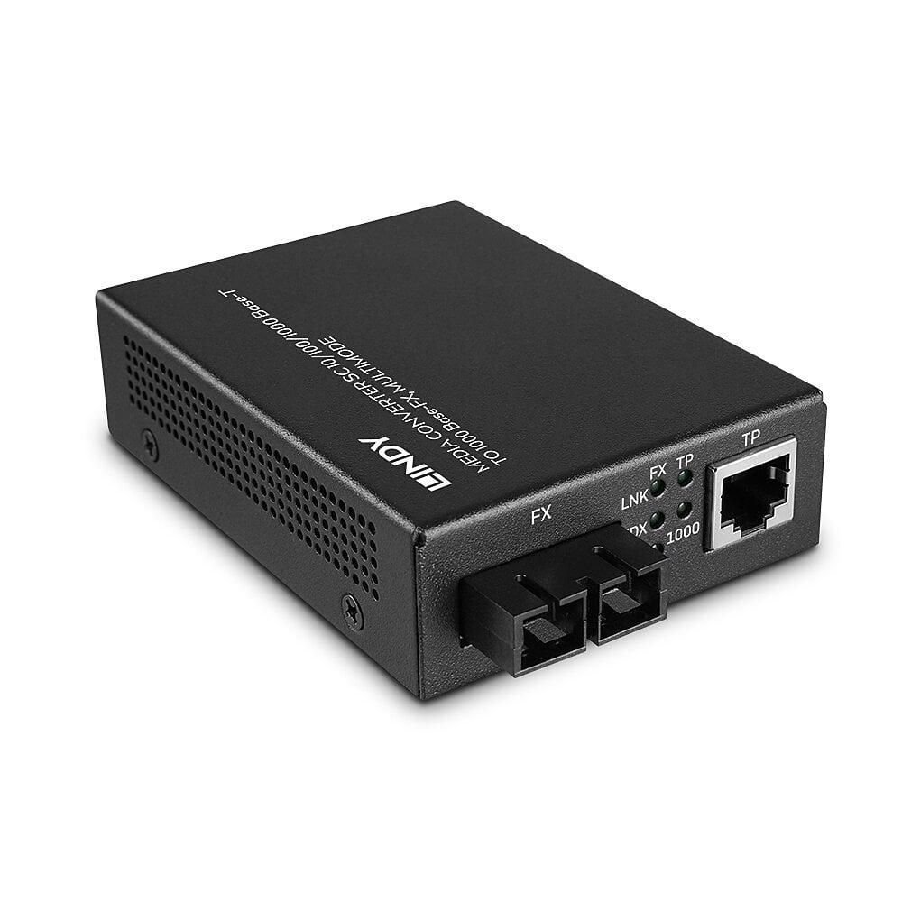 Img_32608800.jpg Media Converter SC 10/100/1000 Base-T to 1000 Base-FX, Multimode - Image 1