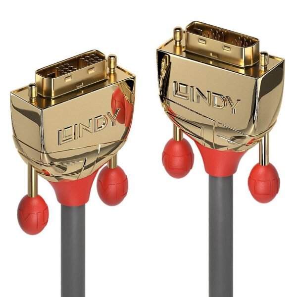 20m DVI-D SLD Single Link  Cable, Gold Line