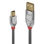 2m USB 2.0 Type A to Mini-B  Cable, Cromo Line