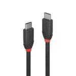 1m USB 3.2  Type C to C  Cable, 20Gbps, Black Line