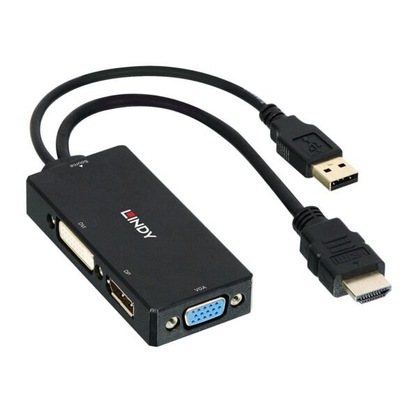 HDMI to DisplayPort, DVI &  VGA Converter