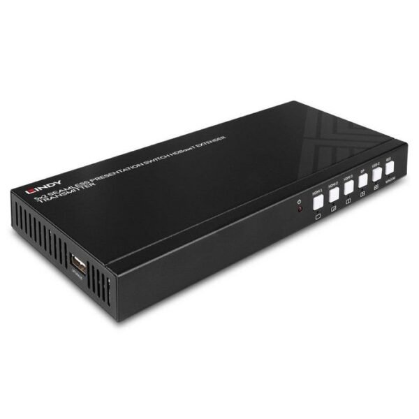 5 Port Seamless Presentation  Switch HDBaseT Extender -  Transmitter