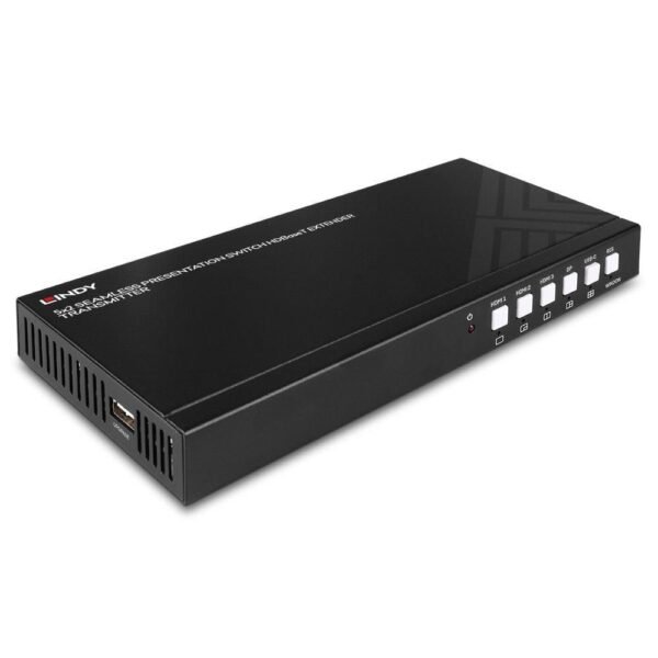 5 Port Seamless Presentation  Switch HDBaseT Extender -  Transmitter