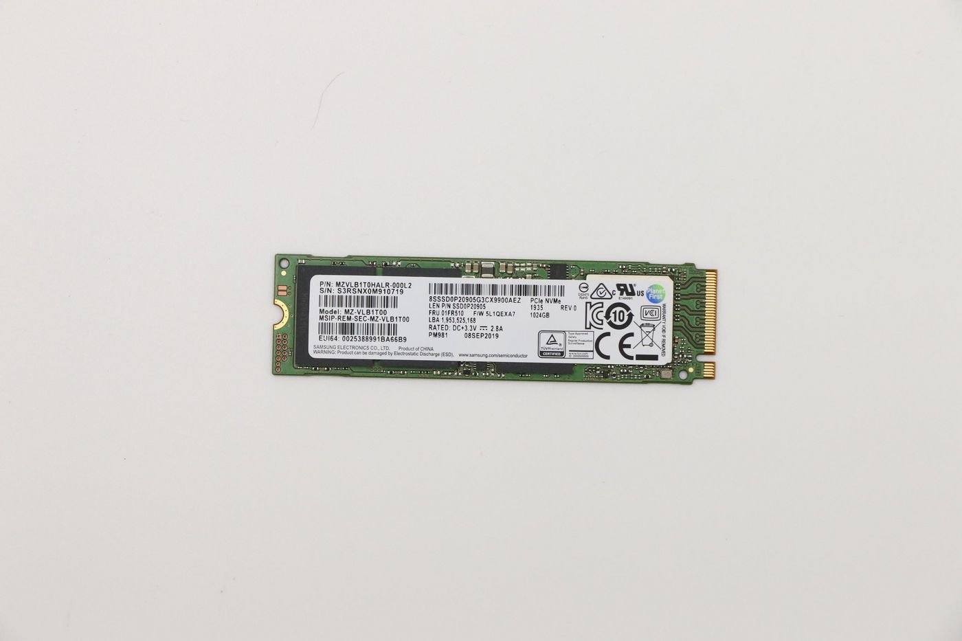 Img_32622331.jpg 1TB PCIe M.2 NVMe SSD - Image 1