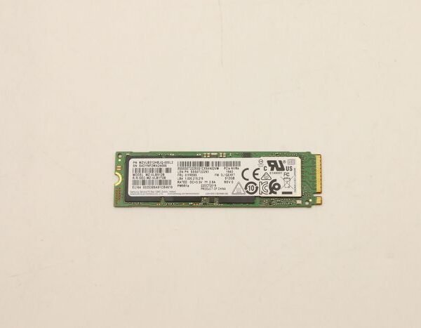 512GB M.2 PCIe NVMe  solid-state drive