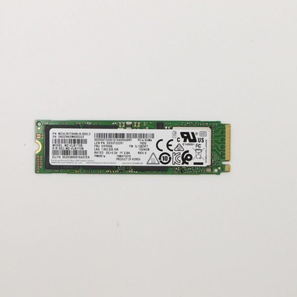 1TB M.2 PCIe NVMe SSD,  3500MB/s Read, 3000MB/s Write