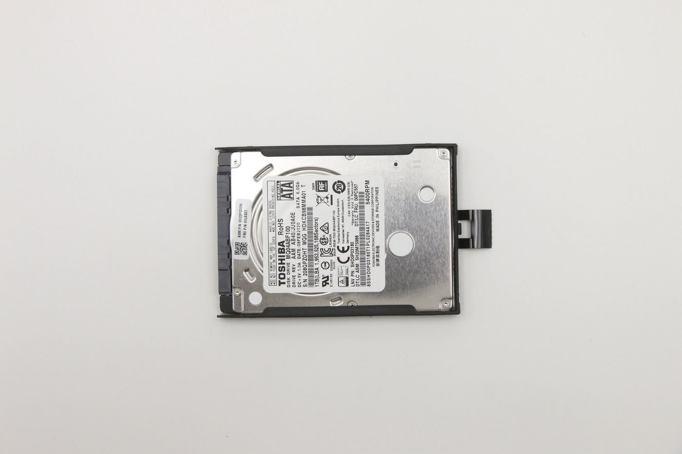 Img_32623271.jpg 1TB 2.5" SATA hard drive, 5400RPM, 6Gb/s - Image 1