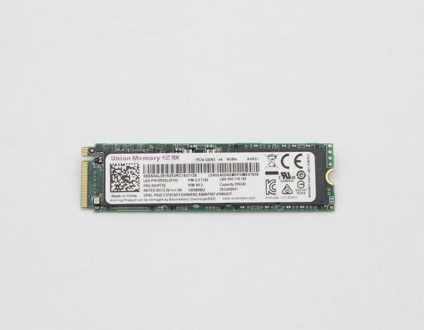 256G PCIe 3x4