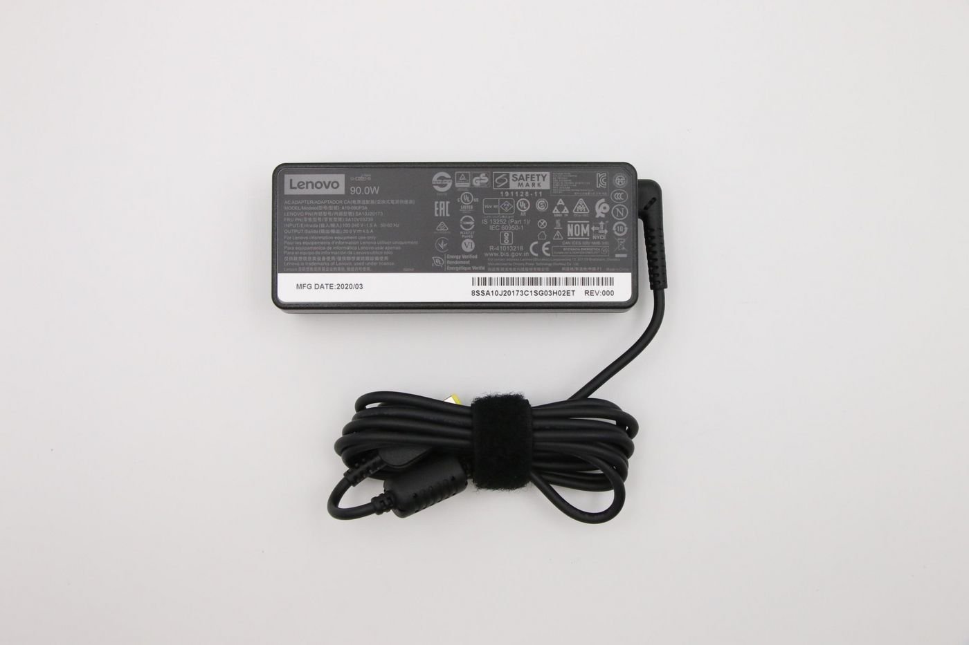 Img_32630797.jpg 90W AC adapter for Lenovo ThinkPad laptops - Image 1