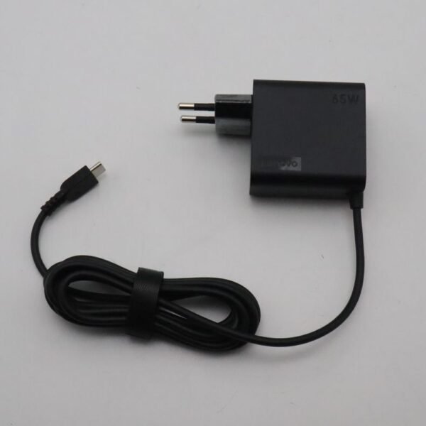 65W Power Adapter with Dual  Ports and Adjustable Voltage