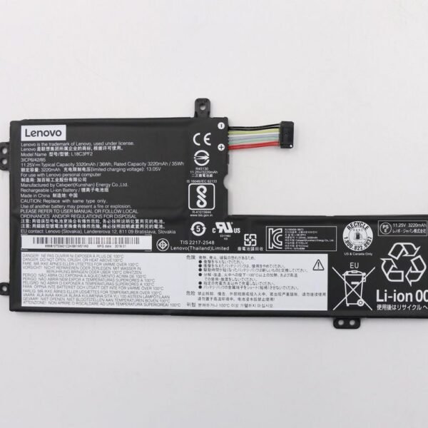 3-cell Li-ion battery 11.25V  36Wh for Lenovo IdeaPad