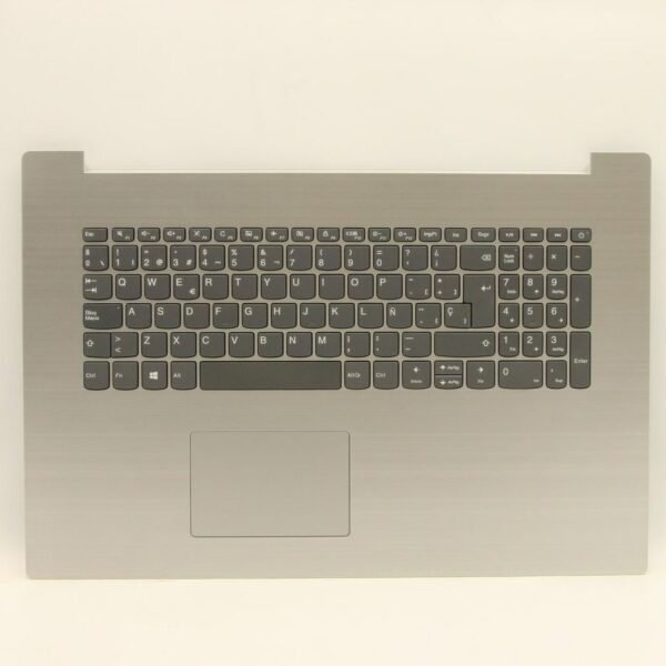 UpperCaseASM W/KB NFP L81DK PLATINUM GREY SPANISH KB  W/TOUCH PAD+TP FFC+KB BRACKET W/MYLAR+SPEAKER+HDD FFC