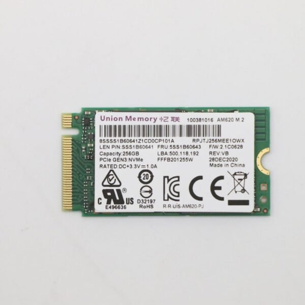 256GB PCIe 2242 M.2 SSD