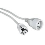 POWER EXTENSION CORD 3Gx1.5 -  3M - WHITE