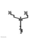 DS60-425BL2, Dual Monitor  Arm, 17-27", 0-8 kg/Screen,  Space Saving T-Rex Model, 100% Plastic-Free Packaging, -Black - Image 2