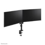 DS60-425BL2, Dual Monitor  Arm, 17-27", 0-8 kg/Screen,  Space Saving T-Rex Model, 100% Plastic-Free Packaging, -Black - Image 3