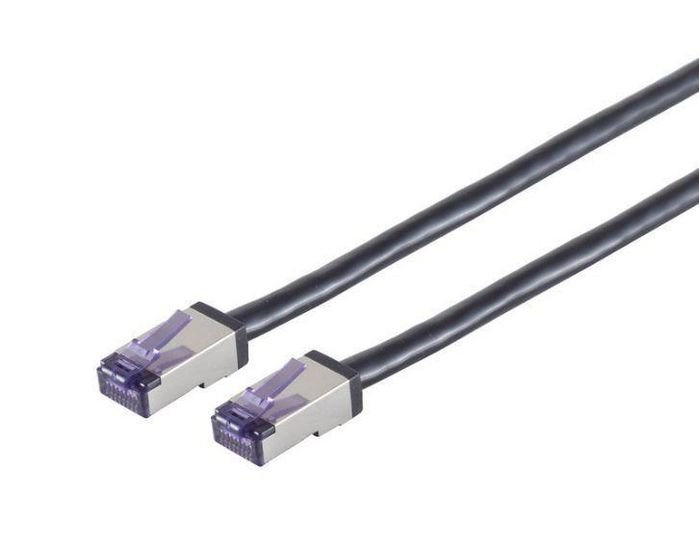 Img_32706360-1 HIGH-FLEX Cat6a S/FTP Black 20m - Image 1