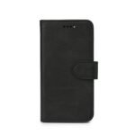 WALES iPhone SE 2022/2022  Wallet Cover. Black.  Material: 100% plastic