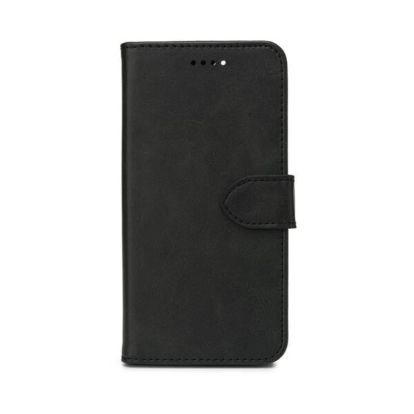 WALES iPhone 12 Wallet Cover.  Black. Material: 100% plastic