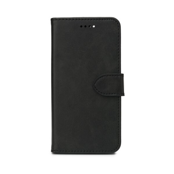 WALES iPhone 12 Wallet Cover.  Black. Material: 100% plastic