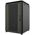 19" 16U Rack Cabinet 600 x  600 x 897mm Data Line - Black